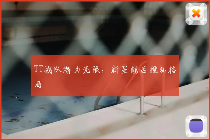 TT战队潜力无限，新星能否搅乱格局