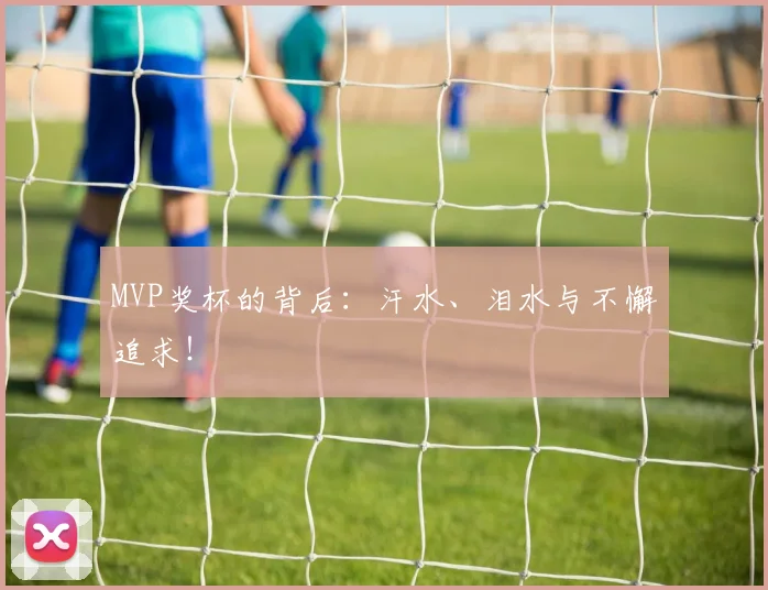 MVP奖杯的背后：汗水、泪水与不懈追求！
